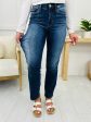 Judy Blue Snug in Style Thermal Straight Jeans Online