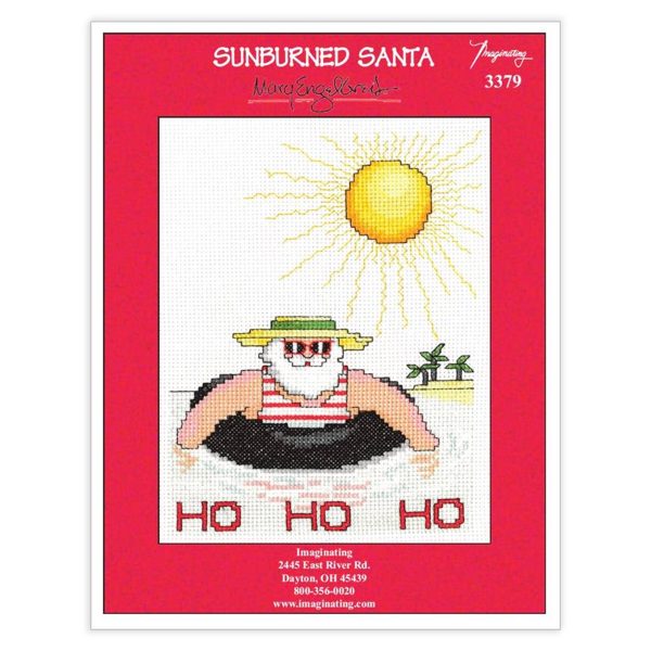 Sunburned Santa Counted Cross Stitch Kit Online now