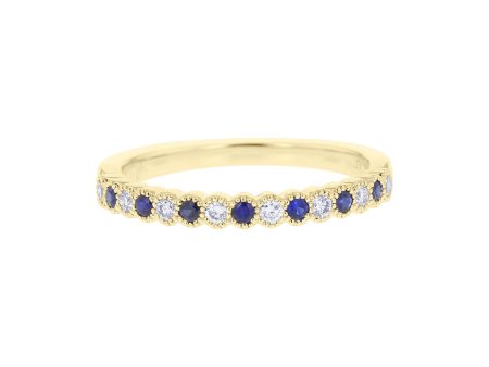 Odeta Sapphire and Diamond Ring Cheap