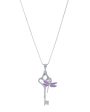 Key and Enameled Sterling Silver Dragonfly Pendant Online Hot Sale