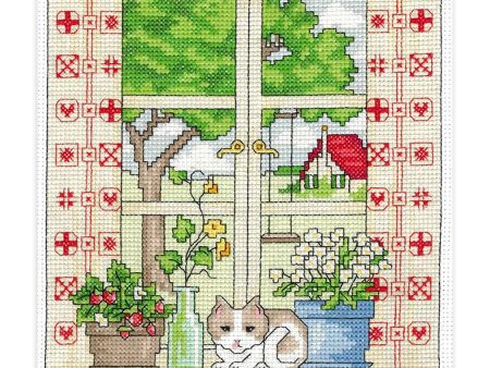 Home Awaits Counted Cross Stitch Leaflet Online Sale