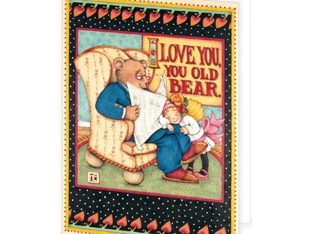 You Old Bear Greeting Card For Cheap