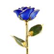 Royal Sapphire 24kt Gold Dipped Rose Sale