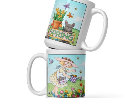 Ann Estelle Spring Mug For Sale