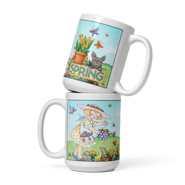 Ann Estelle Spring Mug For Sale