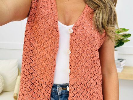 Weave Serenity Tank Top In Clay Online