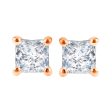 Exclusive Princess Diamond Stud Earrings 1 3ct Online