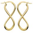 Gold Infinity Hoops For Cheap