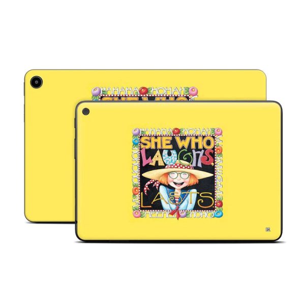 She Who Laughs Tablet Skin Hot on Sale