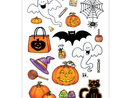 Halloween Fun Sticker Sheet Hot on Sale