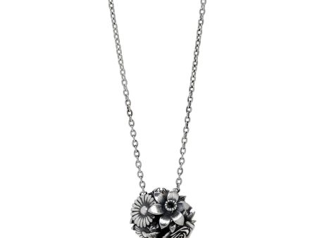 Sara  Flower Bouquet Sterling Silver Pendant Discount