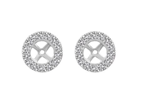 Classic Round Diamond Stud Jackets 1 6ct Online Hot Sale