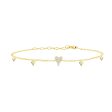 Della Heart Diamond Dangle Bracelet Online Sale