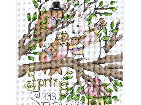 Spring Has Sprung Counted Cross Stitch Leaflet Online