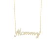 Classic Mommy Diamond Necklace Online Sale