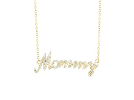 Classic Mommy Diamond Necklace Online Sale