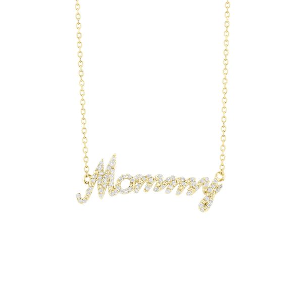 Classic Mommy Diamond Necklace Online Sale