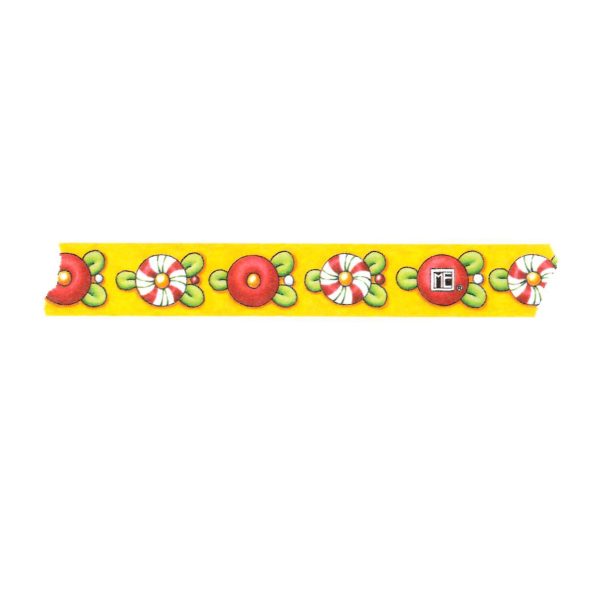 Peppermint Candy Yellow Washi Tape Online Hot Sale