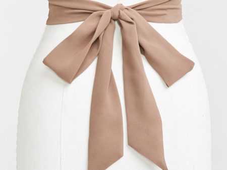 Bridesmaid Sash ~ Dune Chiffon For Sale