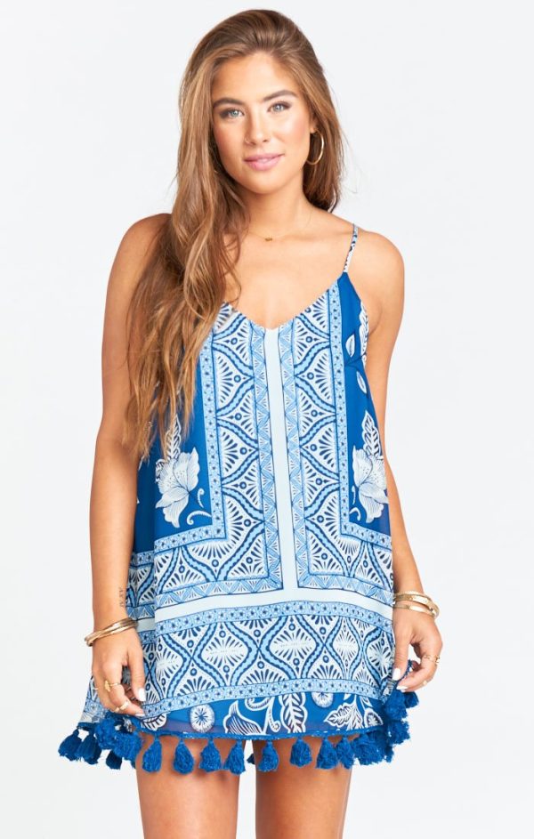 Throw and Go Tassel Mini Dress Online