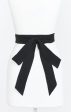 Bridesmaid Sash ~ Black Chiffon Fashion